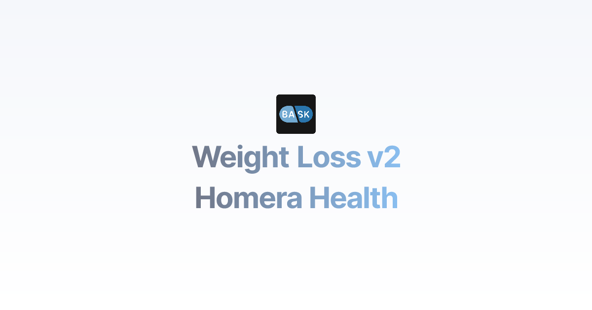 Weight Loss v2 | Homera Health